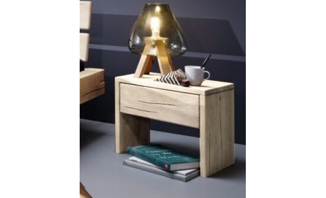 Кровать из массива сосны ВЕ 160 (белый воск)